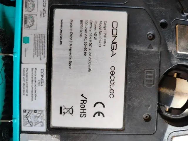 Robot aspirapolvere Conga Cecotec 1700