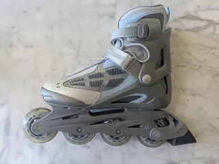 Patines Oxelo Talla 38/39 + Accesorios