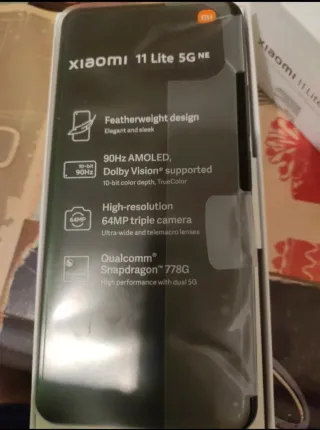 Xiaomi negro impoluto casi nuevo