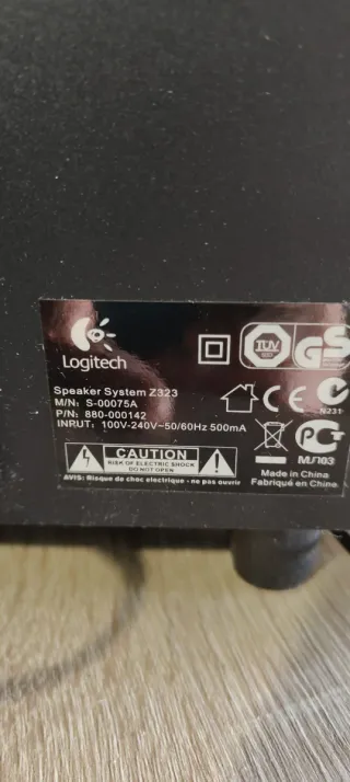 Altavoces Logitech Negros