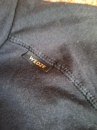 Camiseta térmica negra manga larga