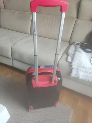 Maleta de viaje Infantil Spiderman Marvel Roja