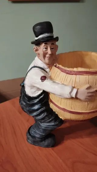 Figura Botellero El Gordo y El Flaco