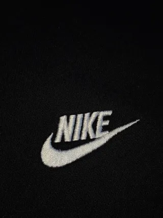 Felpa Nike Girocollo Uomo Nera Taglia S