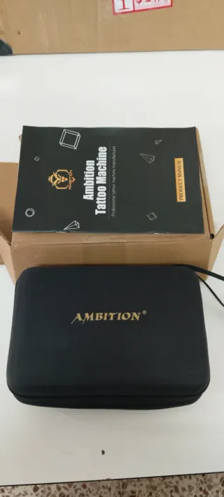 kit de máquina de tatuaje inalámbrica de la marca