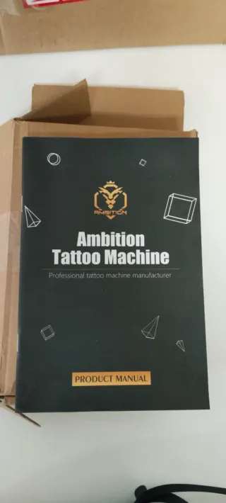 kit de máquina de tatuaje inalámbrica de la marca