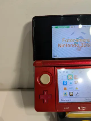 Nintendo 3DS Metallic Red - Rossa