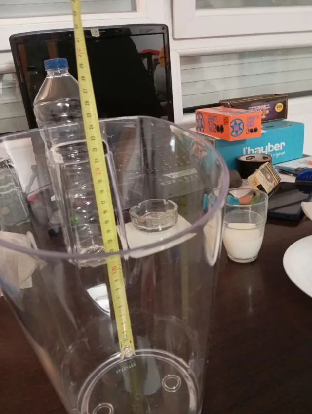 Cubiteras de mesa transparentes