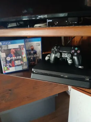 PlayStation 4 Slim 500GB Nera fia 21,23 controller