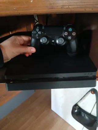 PlayStation 4 Slim 500GB Nera fia 21,23 controller