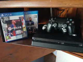 PlayStation 4 Slim 500GB Nera fia 21,23 controller