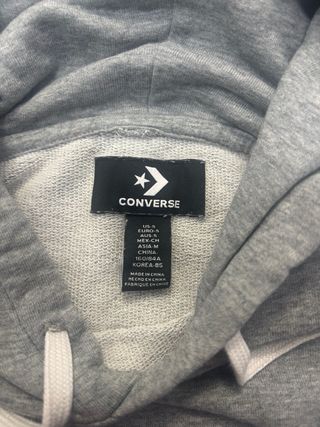 Sudadera Converse Gris Talla S