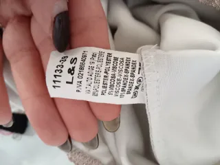 Body glitterato con incrocio schiena