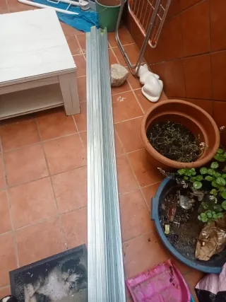 Perfiles metálicos Pladur 3m por 4cm
