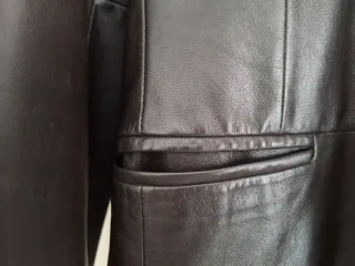 Chaqueta de piel  marrón Talla 42