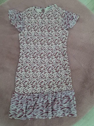 Vestido estampado animal Mango Teen