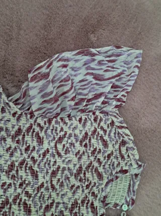 Vestido estampado animal Mango Teen