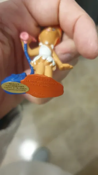 Figuras Pedro Picapiedra y Vilma