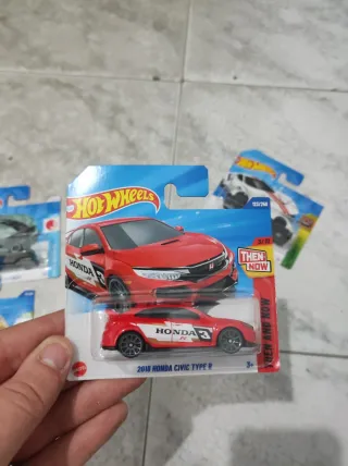 Hot Wheels 2018 Honda Civic Type R Rojo