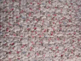 Colcha floral 105 cm reversible