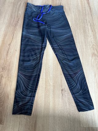 Mallas Deporte Oysho Azul y Negro