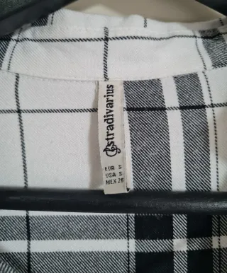 Camisa de manga larga a cuadros