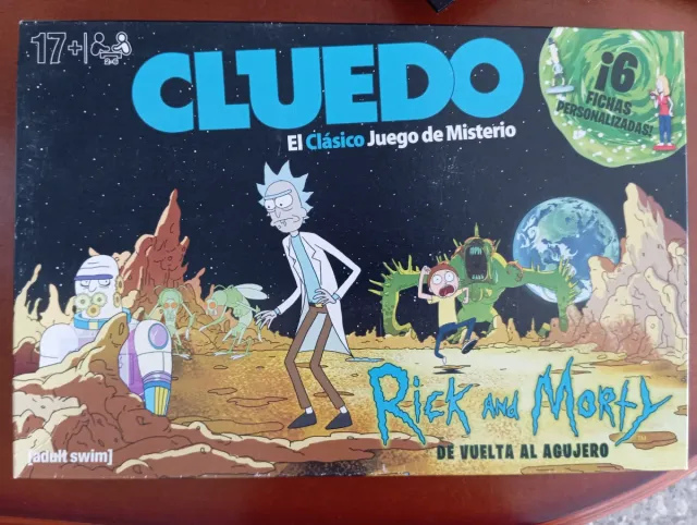 Cluedo Rick and Morty Juego de Mesa