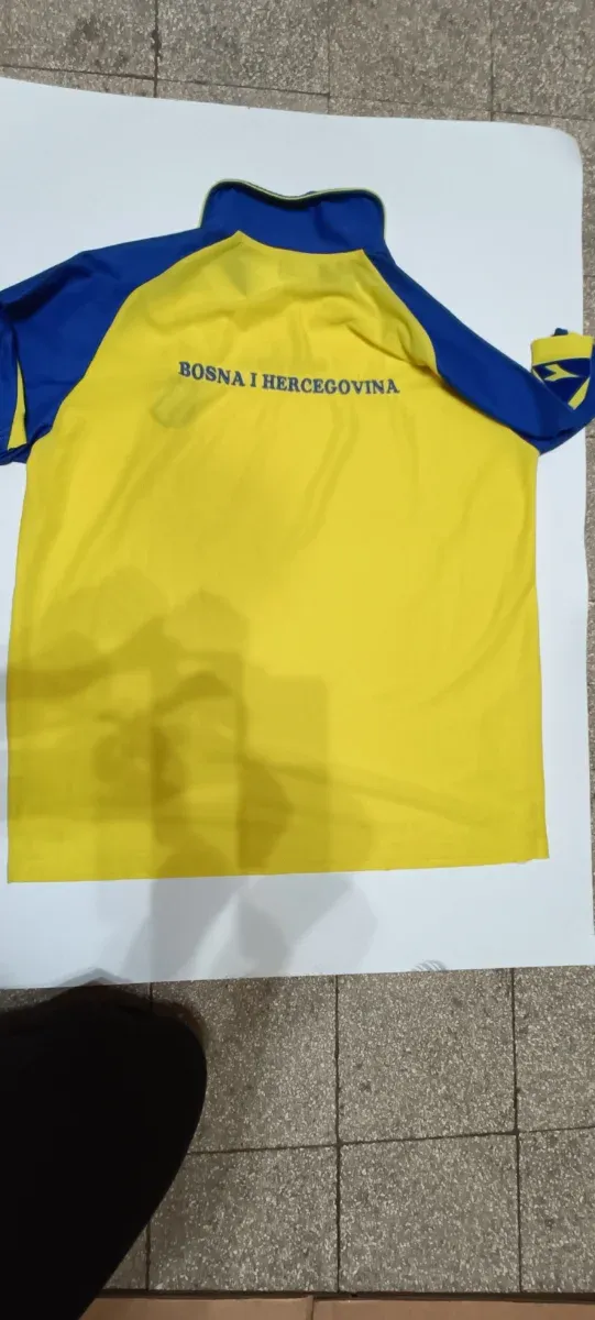 Maglietta Diadora Calcio XL Giallo Blu