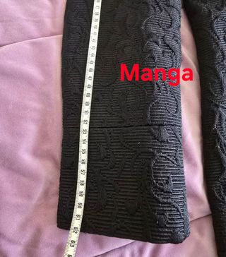 Abrigo Desigual Negro