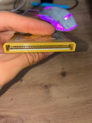 Pokemon Edición Oro Game Boy Color Dorado