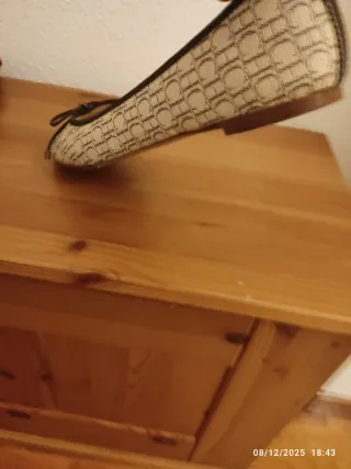 Francesitas Beige y Marrón Talla 39