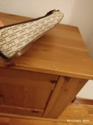 Francesitas Beige y Marrón Talla 39