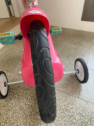 Bici infantil Decathlon Unicornio Rosa