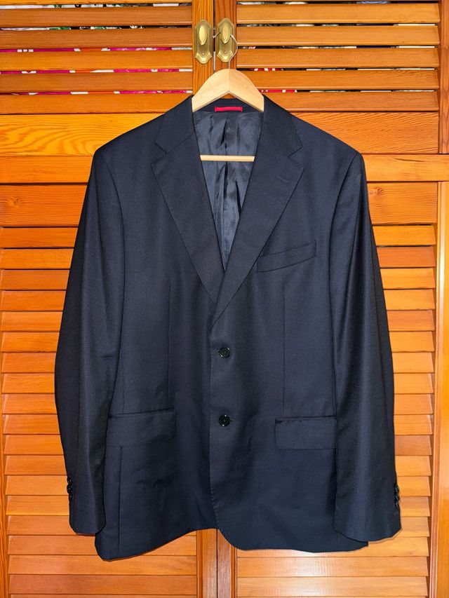 Traje Massimo Dutti Azul (Americana y Pantalón)