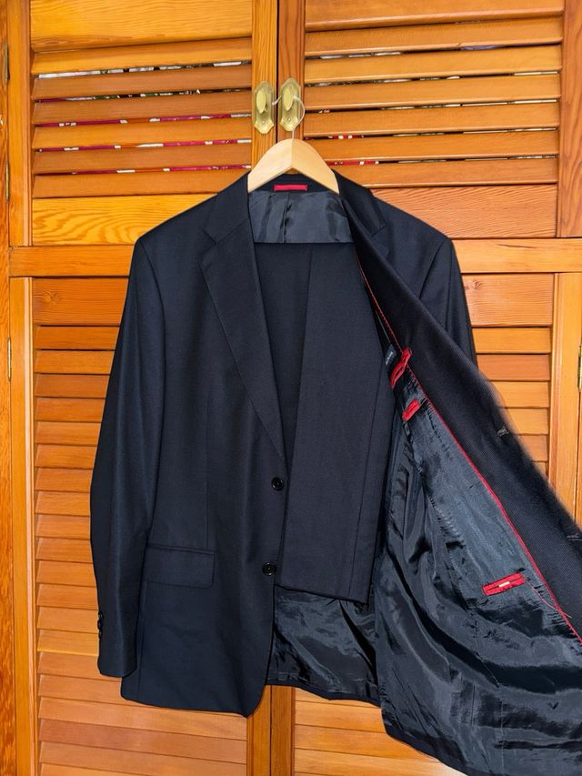 Traje Massimo Dutti Azul (Americana y Pantalón)