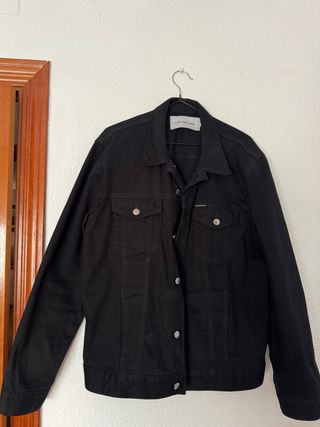 Cazadora vaquera negra Calvin Klein Jeans