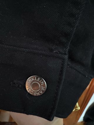 Cazadora vaquera negra Calvin Klein Jeans