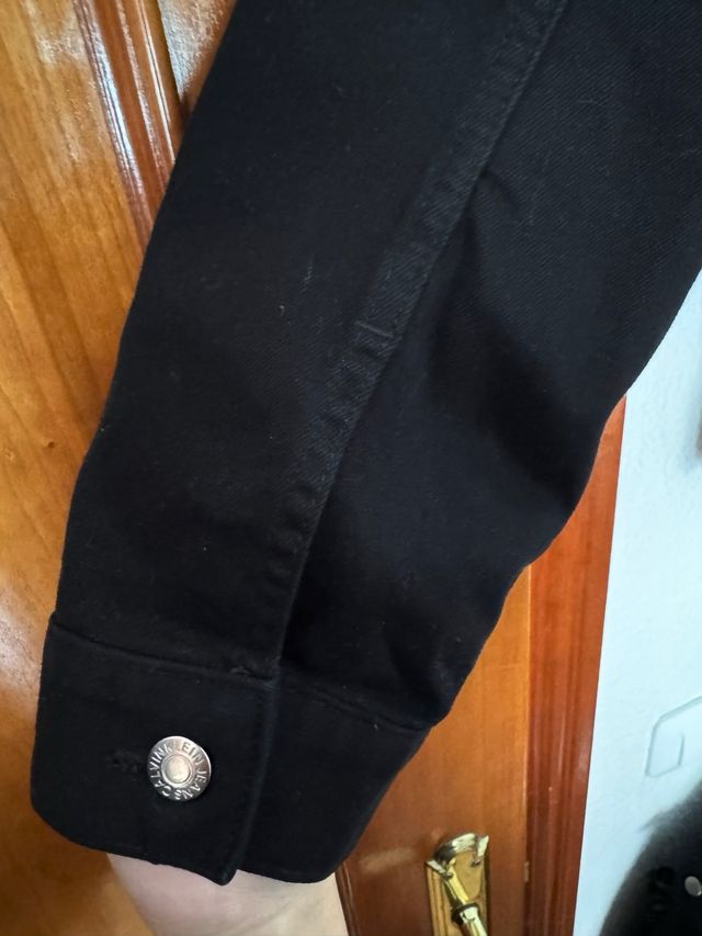 Cazadora vaquera negra Calvin Klein Jeans