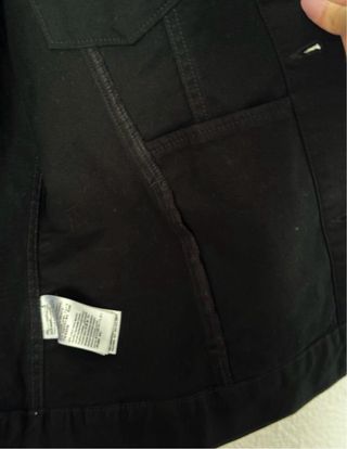 Cazadora vaquera nueva negra Calvin Klein Jeans