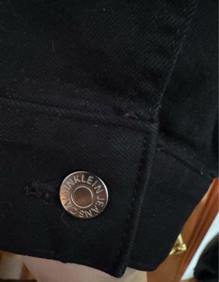 Cazadora vaquera nueva negra Calvin Klein Jeans