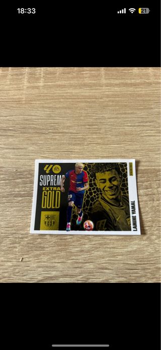 Lamine Yamal Supreme Extra Gold