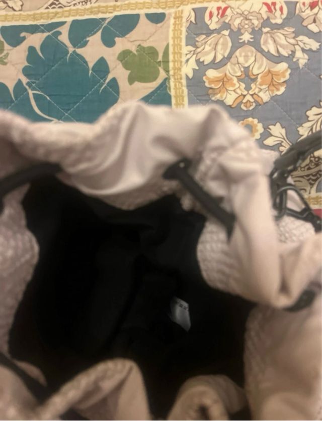 Bolso Desigual Beige y Blanco