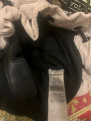 Bolso Desigual Beige y Blanco