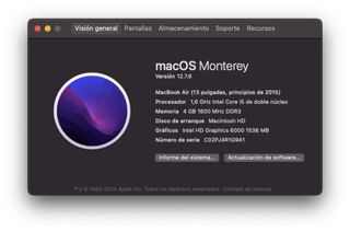 MacBook Air 13 i5 250GB Principios 2015