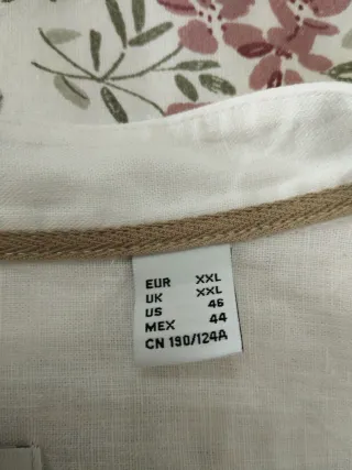 Camisa de lino blanca para hombre