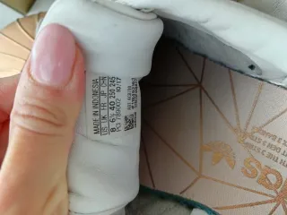 Adidas Superstar Oro e Bianco