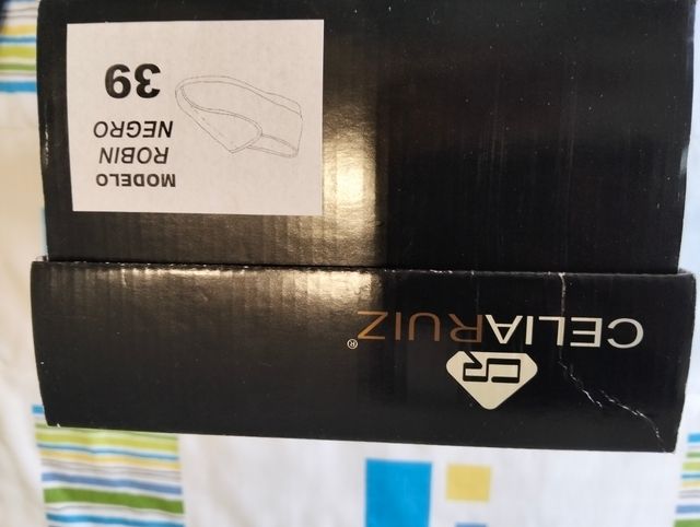 Zapatillas Celia Ruiz Negras Talla 39