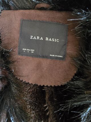 Abrigo Zara Marrón