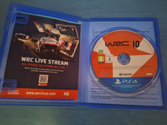 WRC 10: The Official Game PS4
