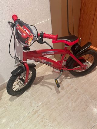 Bicicleta infantil roja Storm